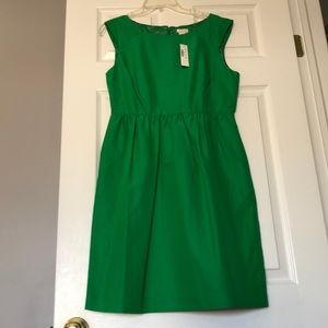 J. Crew Green Party Dress